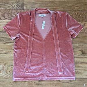 Madewell tags still on velvet stretch tee